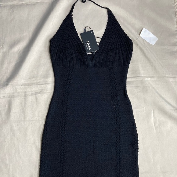 NEW Hera Collection Black Halter Romper - Picture 3 of 16